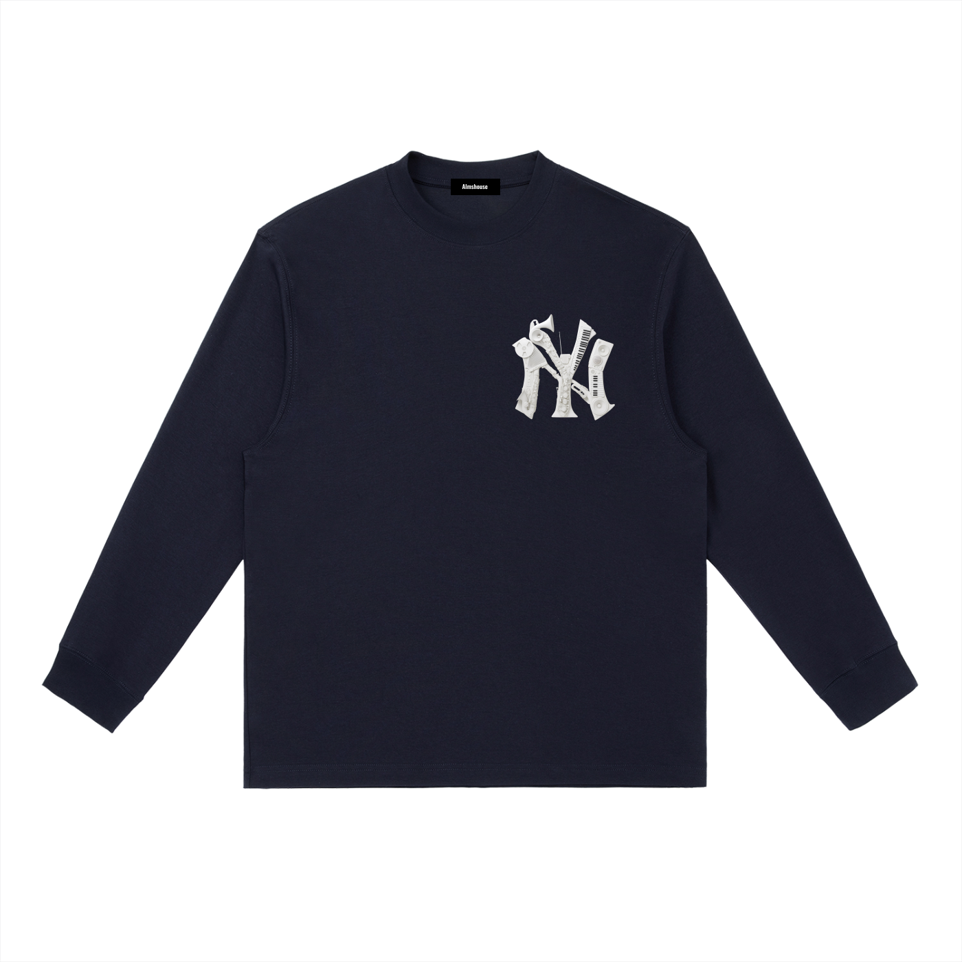 Essential Crewneck Long-Sleeve T-Shirt