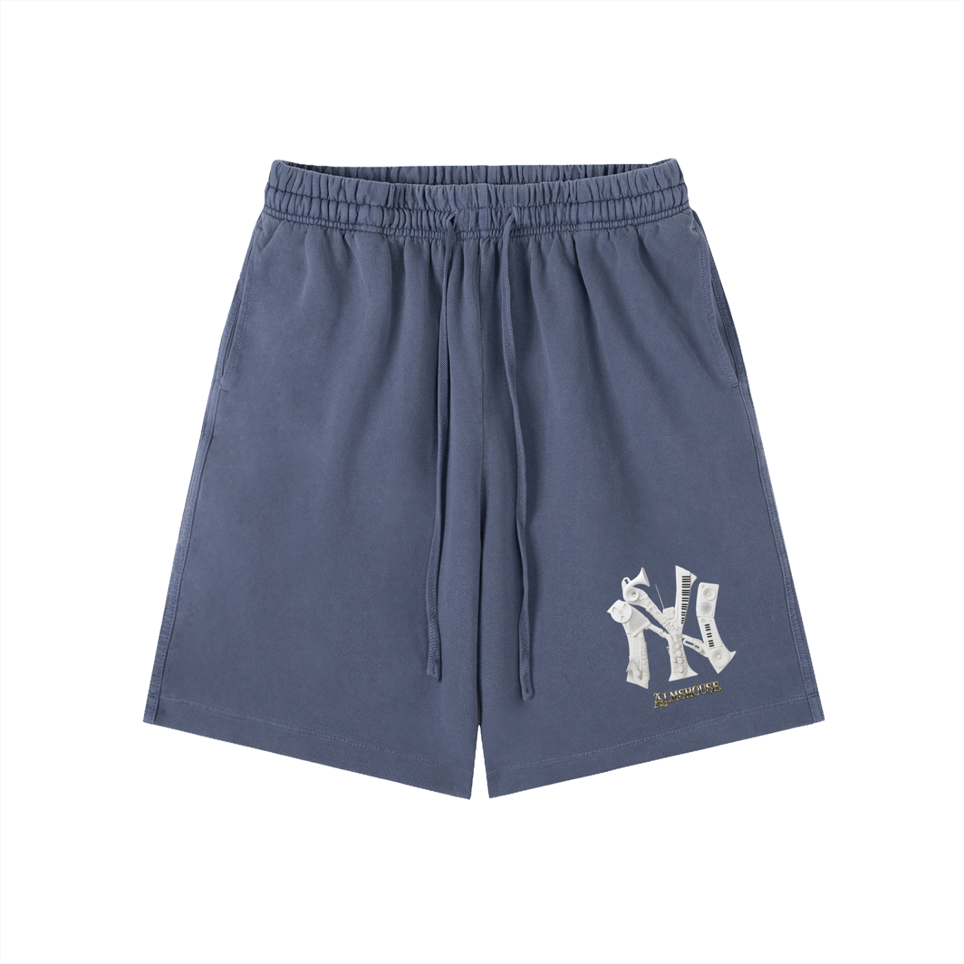 Vintage Wash Cotton Shorts