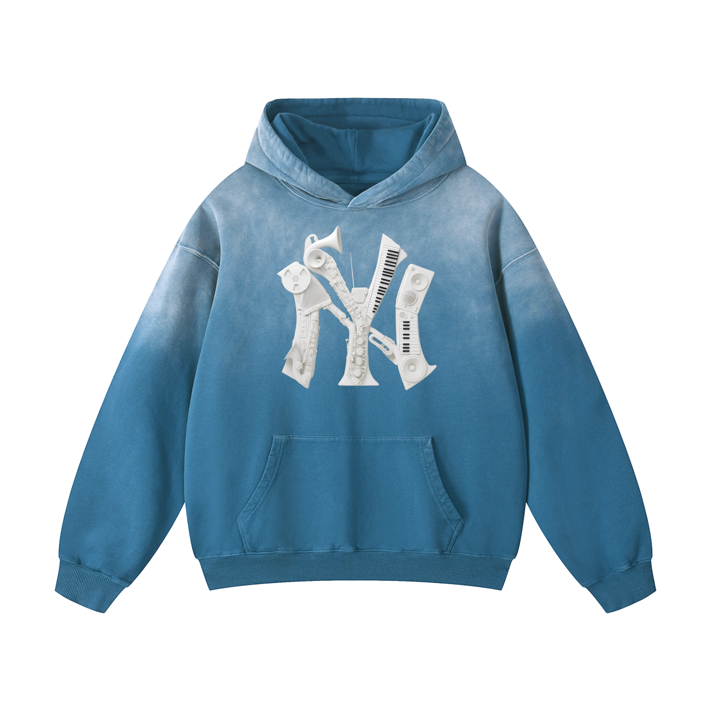 Heavyweight Sunfade Oversized Hoodie