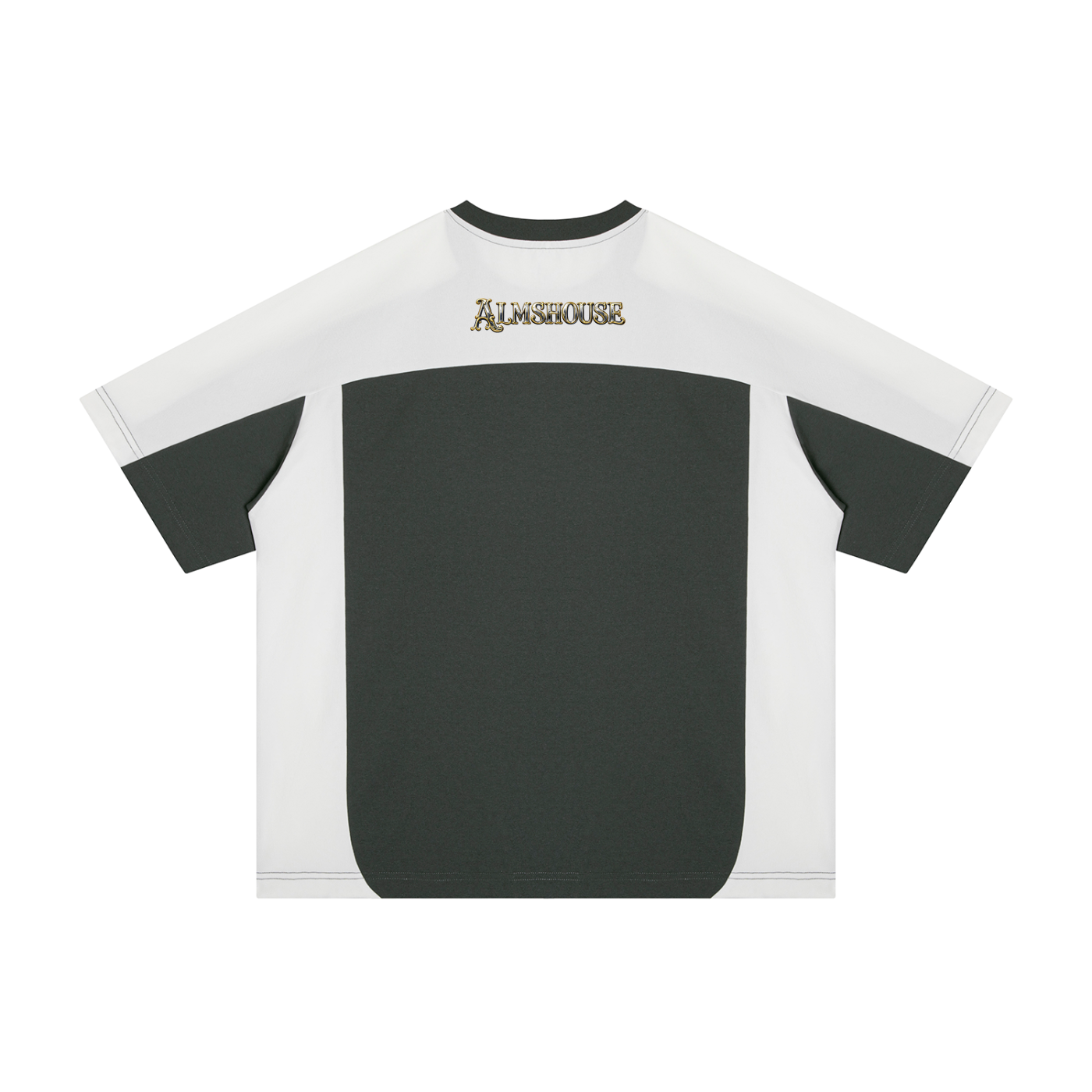 Unisex Color Block Loose T-Shirt