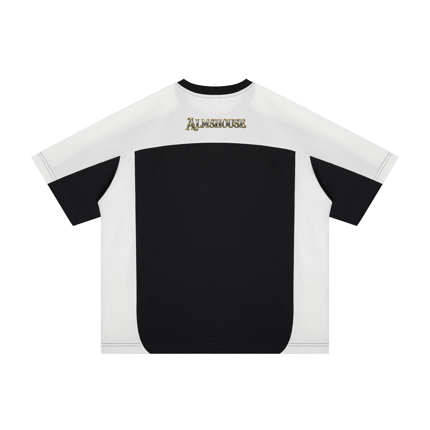 Unisex Color Block Loose T-Shirt