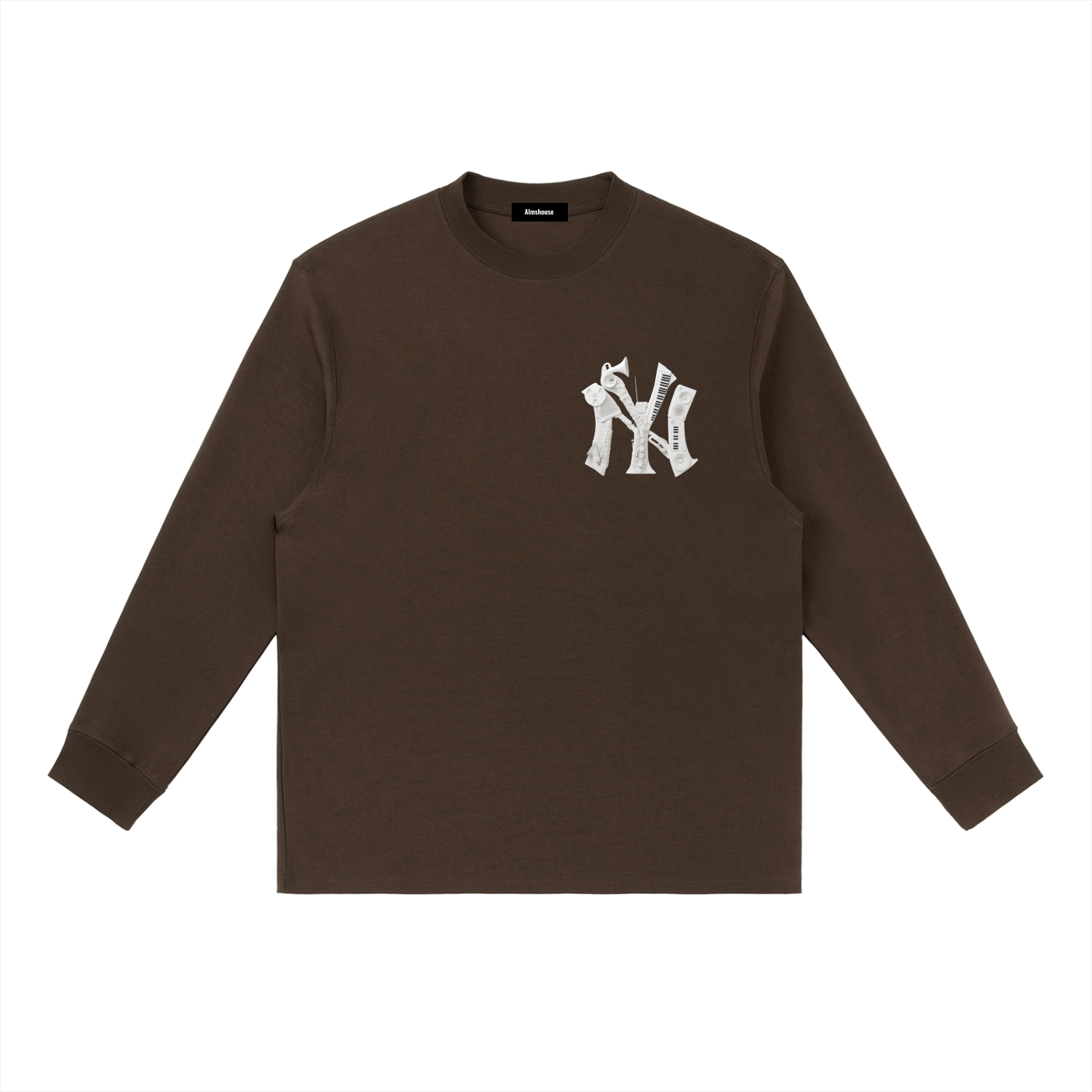 Essential Crewneck Long-Sleeve T-Shirt