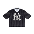 Unisex Pinstripe Collared Soccer Jersey