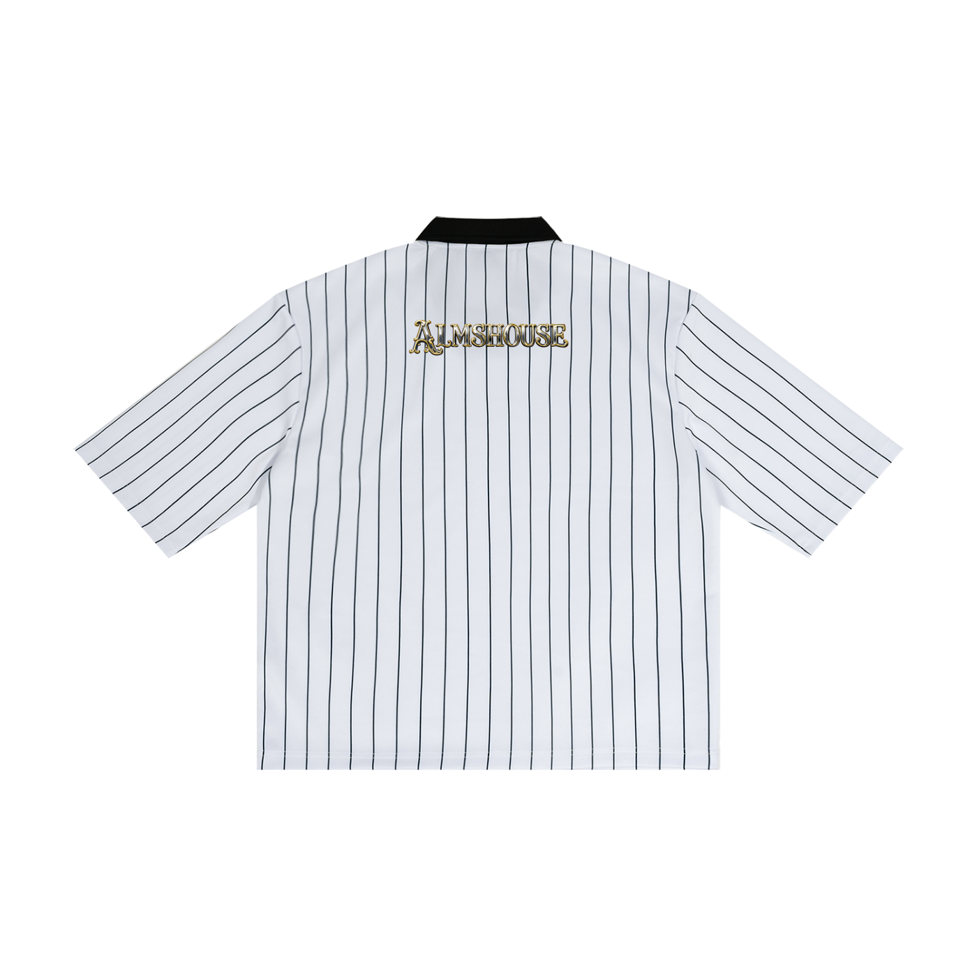 Unisex Pinstripe Collared Soccer Jersey