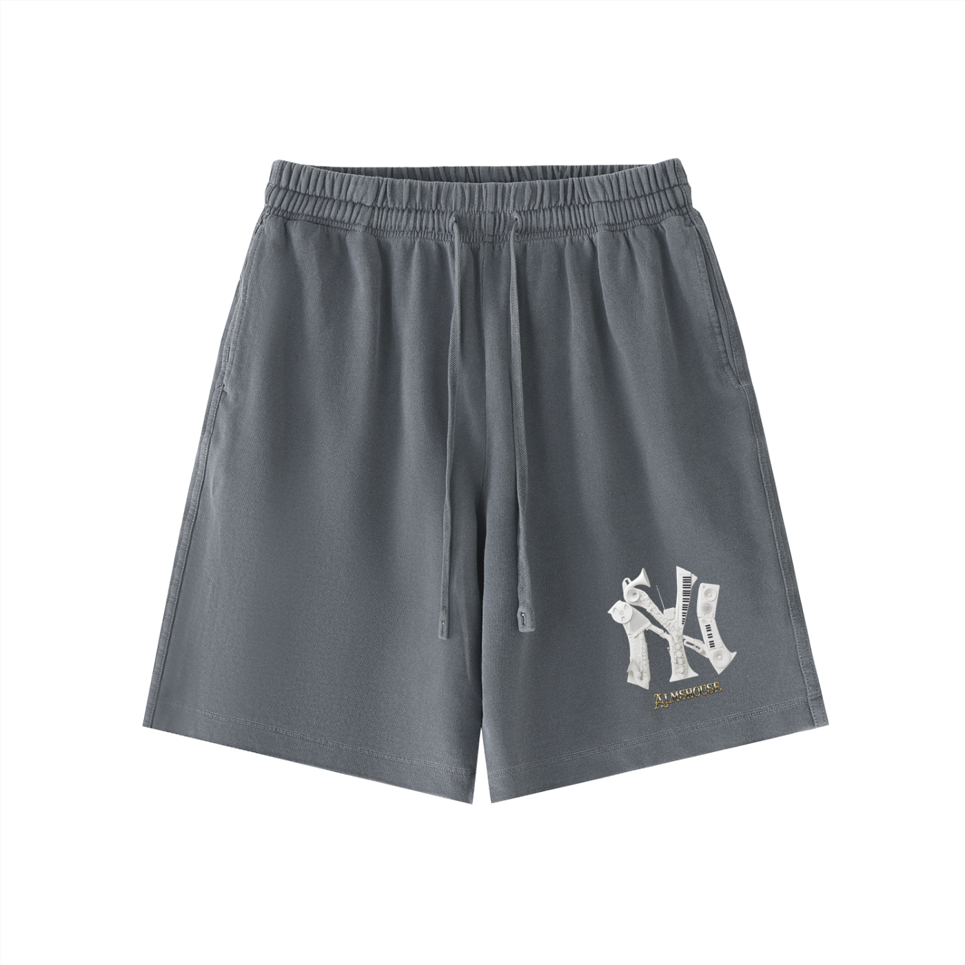 Vintage Wash Cotton Shorts