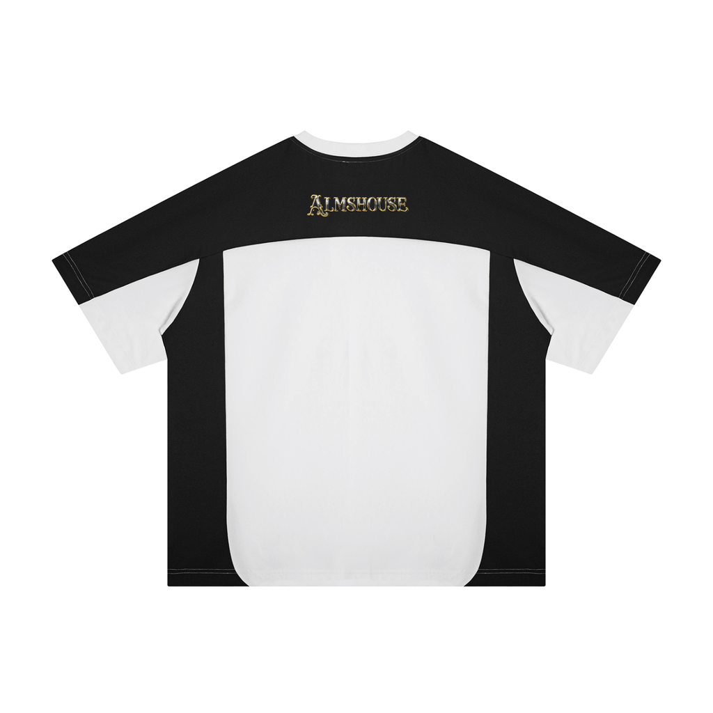 Unisex Color Block Loose T-Shirt