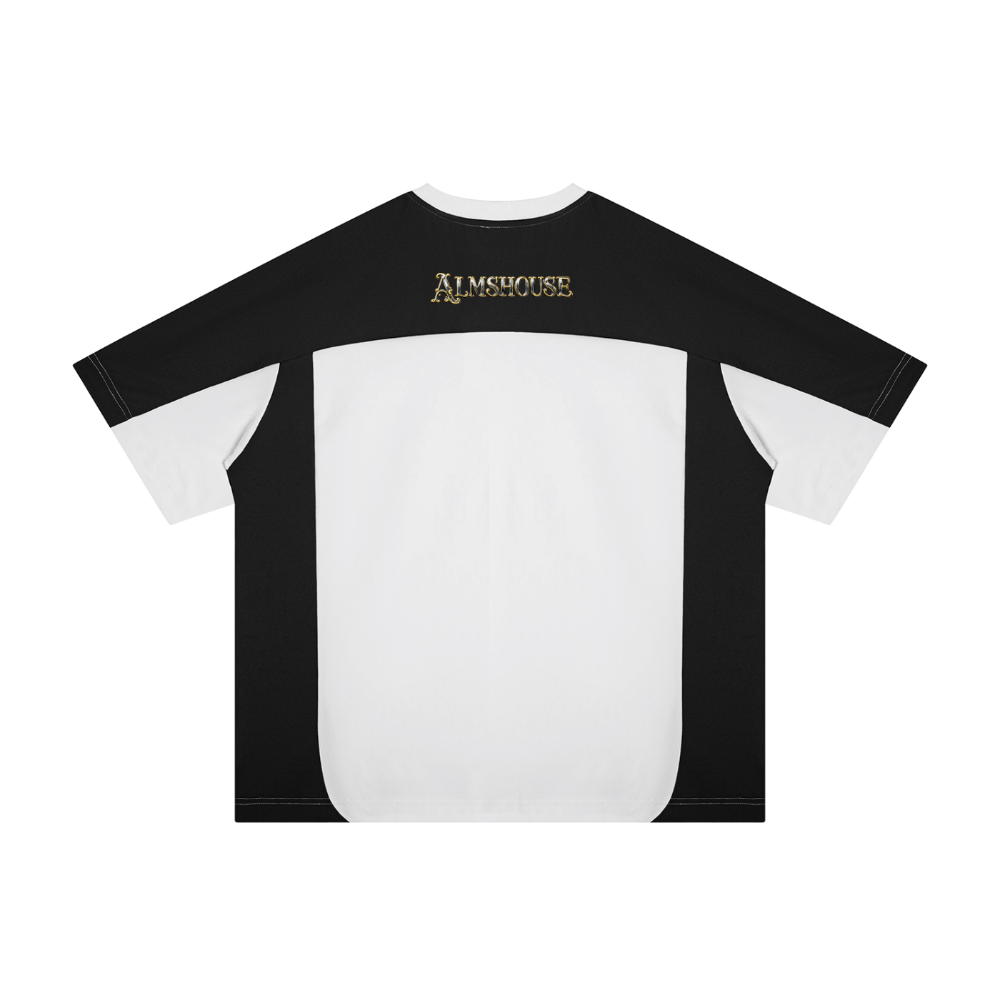 Unisex Color Block Loose T-Shirt
