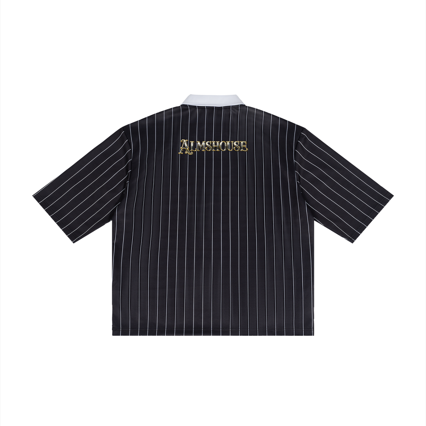 Unisex Pinstripe Collared Soccer Jersey