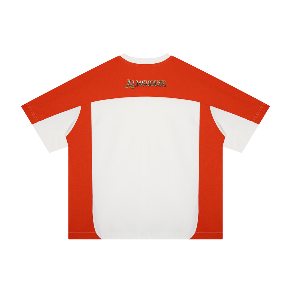 Unisex Color Block Loose T-Shirt
