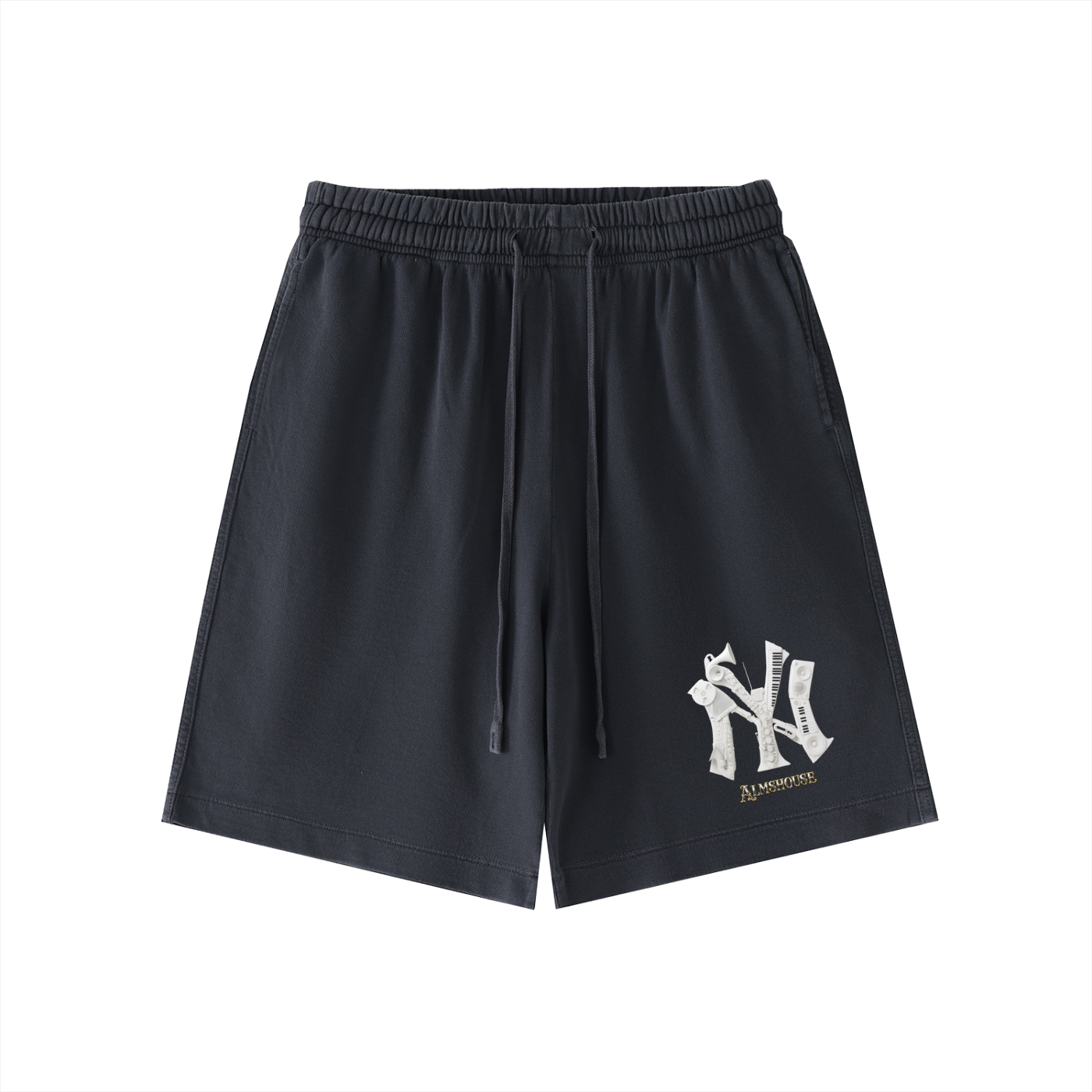 Vintage Wash Cotton Shorts